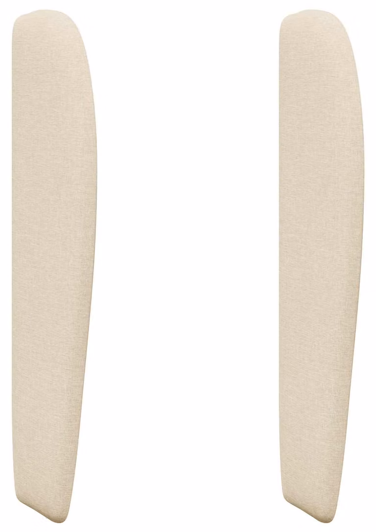Orecchia della Testata Crema 80 x 23 x 6 cm Tessuto