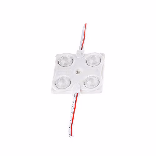 Modulo LED SMD2835 1,44W 12V 4 LED Rosso IP68