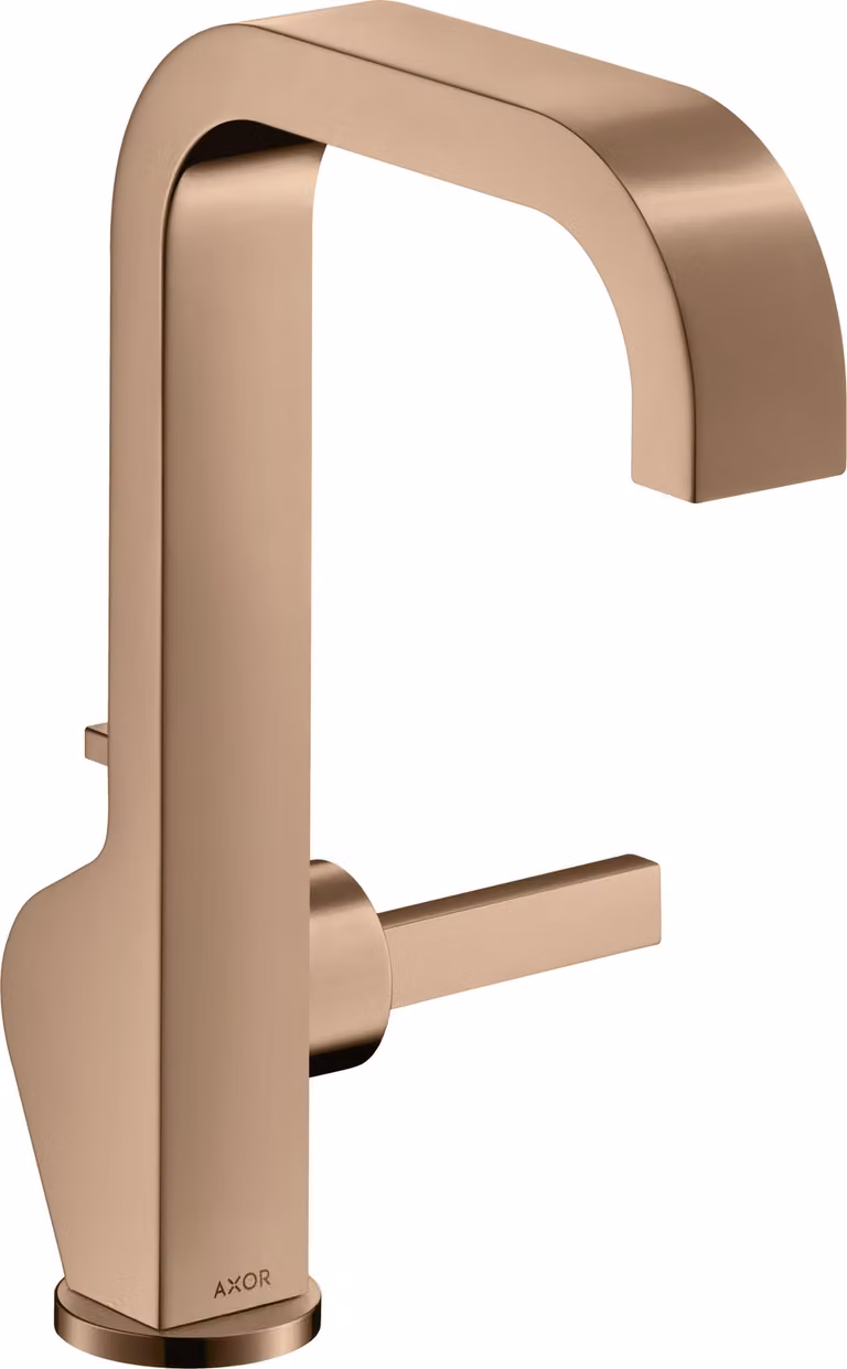 hansgrohe AXOR Citterio mitigeur monocommande de lavabo 190, vidage escamotable, projection 160mm, 39034300, 39034300