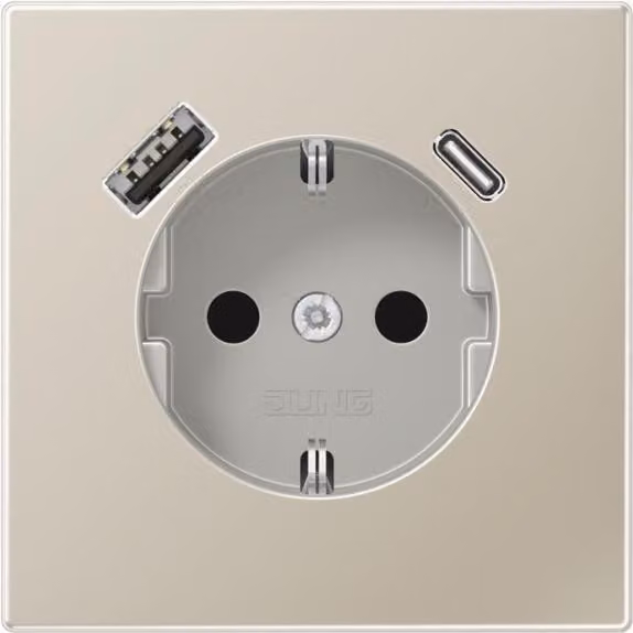 Jung ES1520-15CA Presa SCHUKO con USB tipo AC (ES1520-15CA)