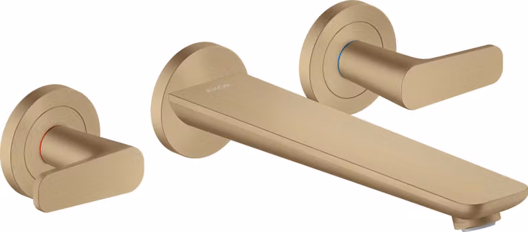 hansgrohe AXOR Citterio C Robinetterie de baignoire 3 trous encastrée pour montage mural, 1 consommateur, 49482140, 49482140