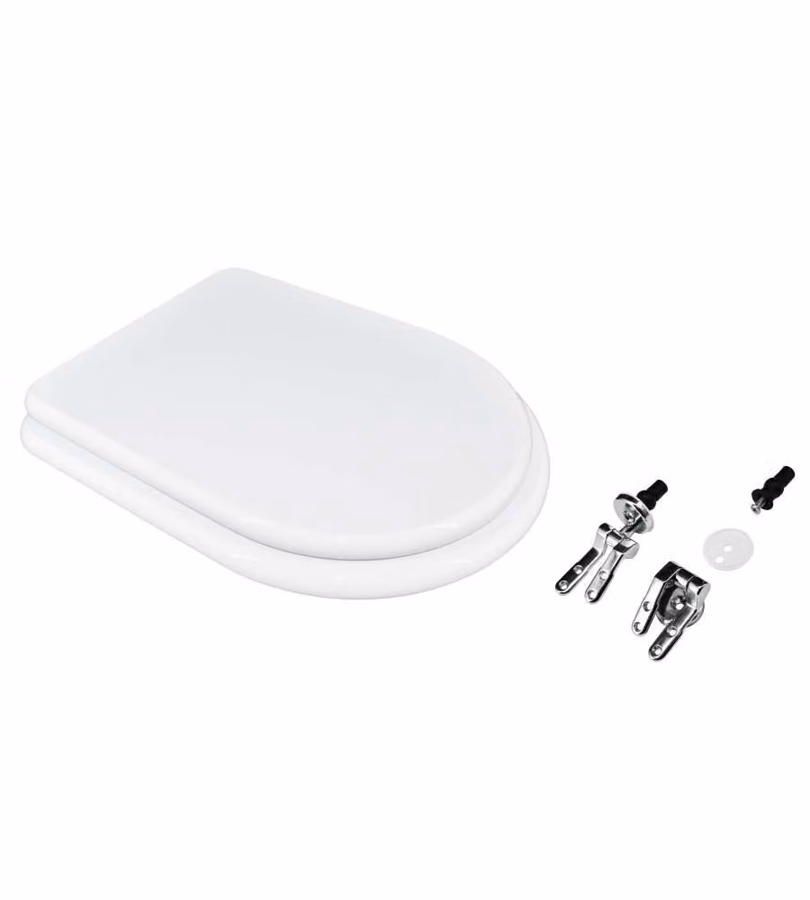 Seba Italia Sedile WC Clodia - Bianco Lucido - 34.3 cm
