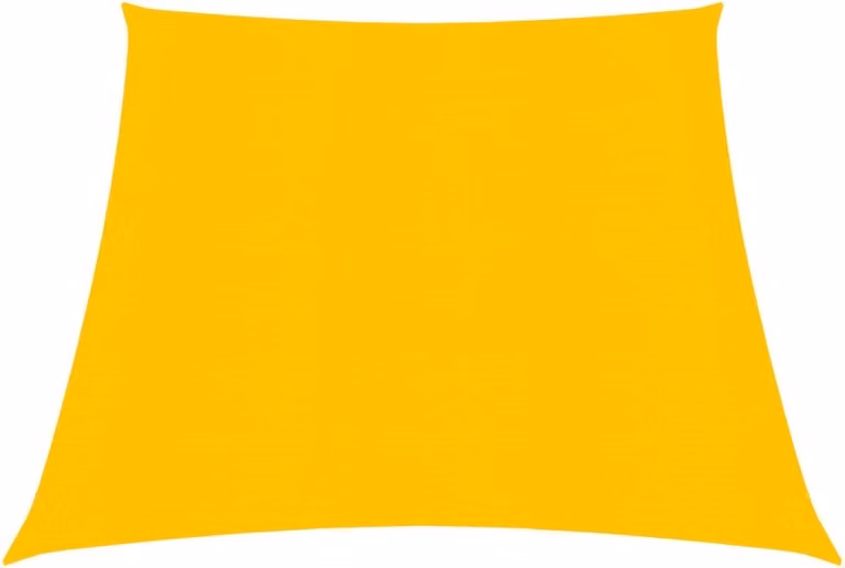 The Living Store Tenda da sole 160 g/m² Giallo 3/4x2 m HDPE