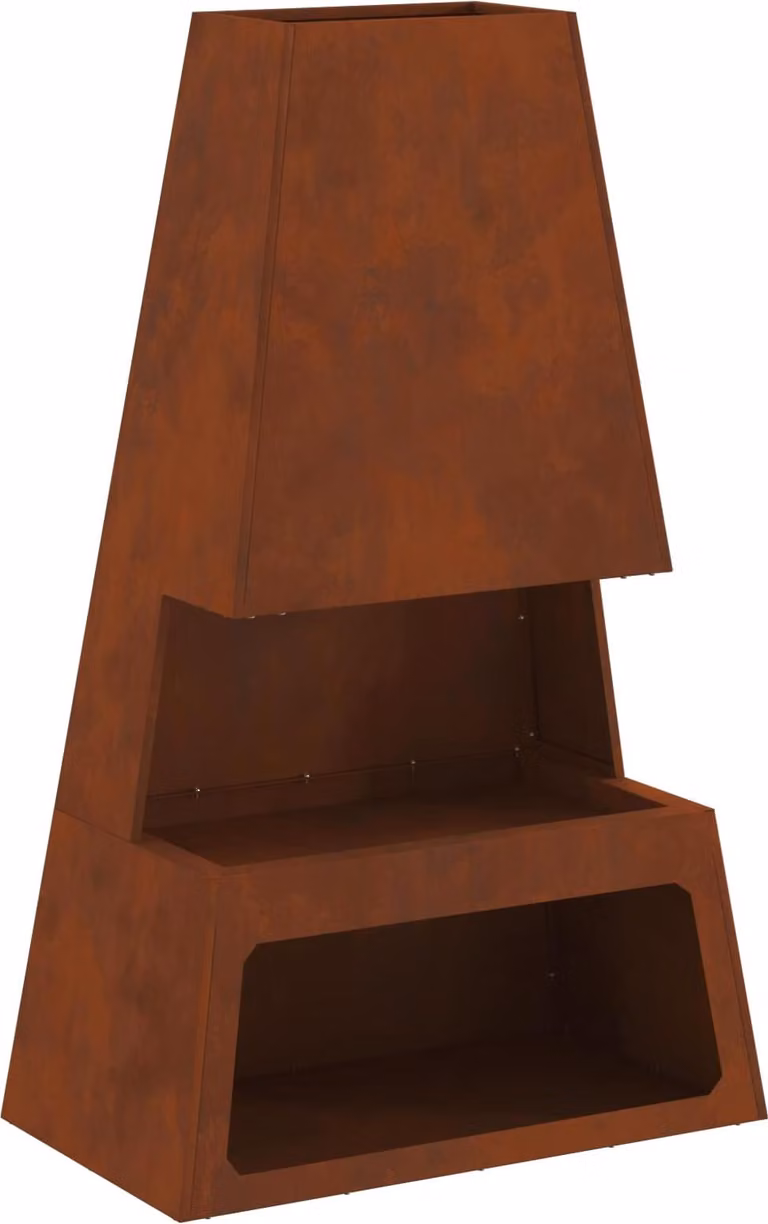 Focolare Marrone 60 x 35 x 100 cm
