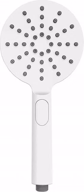 Soffione della doccia design Wenko bianco diametro 12 cm