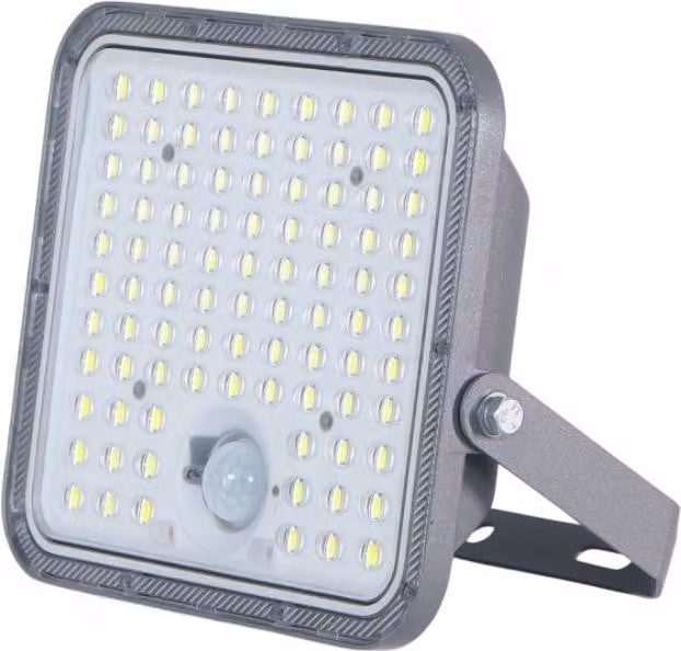 Proiettore LED solare GALIX G2612, 2000 lumen, sensore di presenza, pannello remoto, 90 LED SMD 2835, IP65