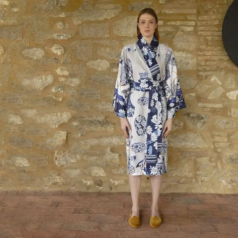 KINTSUGI Yukata - Taglia: S/M,Colore: KINTSUGI - BLU