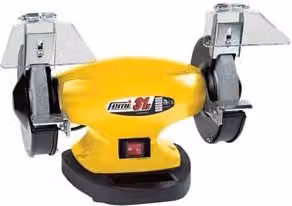 Smerigliatrice da Banco a Doppia Mola Femi BG31N, Ø 150 mm, 400 W, Grigio e Giallo