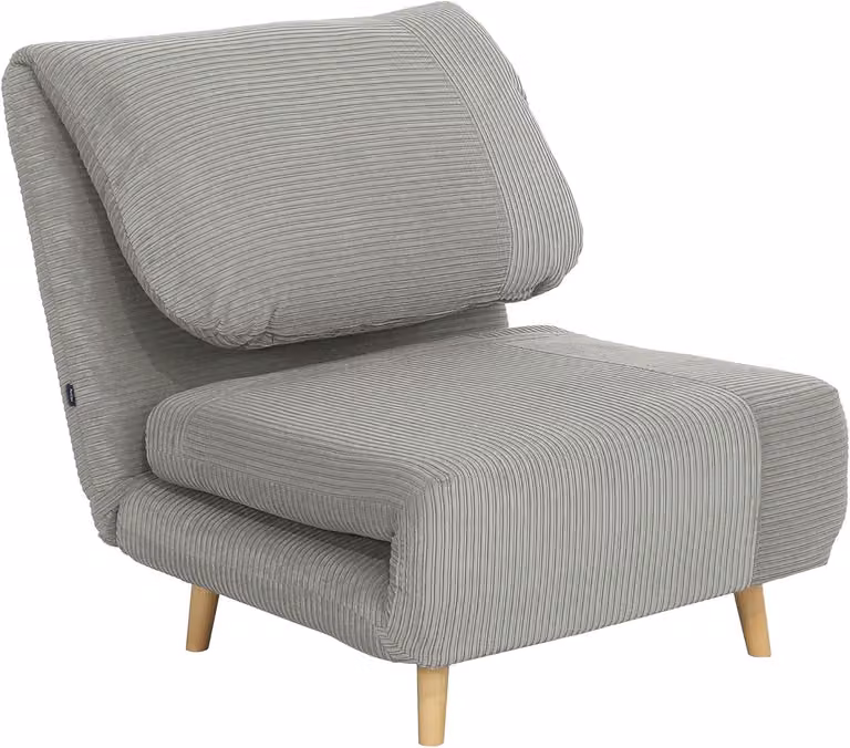 Divano letto - Divano trasformabile - Poltrona letto - Letto aggiuntivo - Letto per ospiti - 2 in 1, regolabile - Compatto, dimensioni 82x89x83 cm