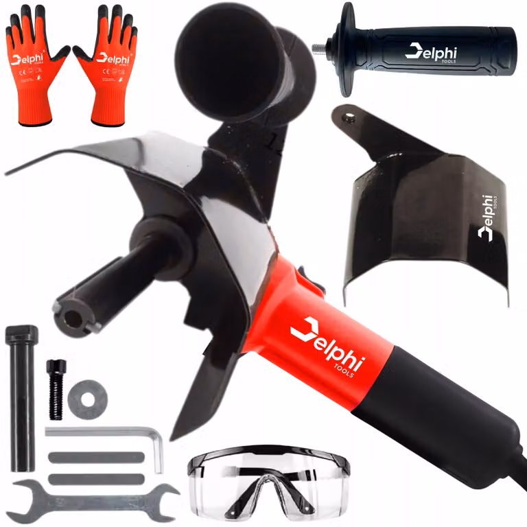 Accessori Delphi | Accessorio satinatore per smerigliatrici angolari - Filetto M14 - Per levigatura e lucidatura