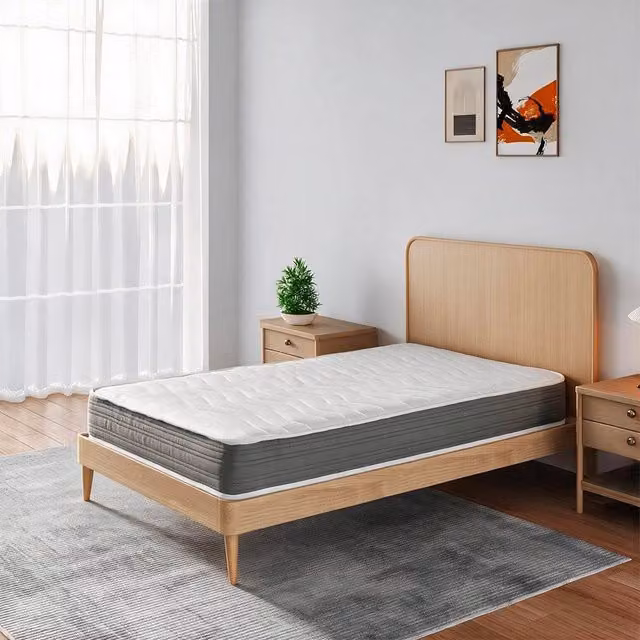 Materasso singolo Silver anallergico e antibatterico in comfort foam bianco L: 90 cm, P: 190 cm, H: 18 cm