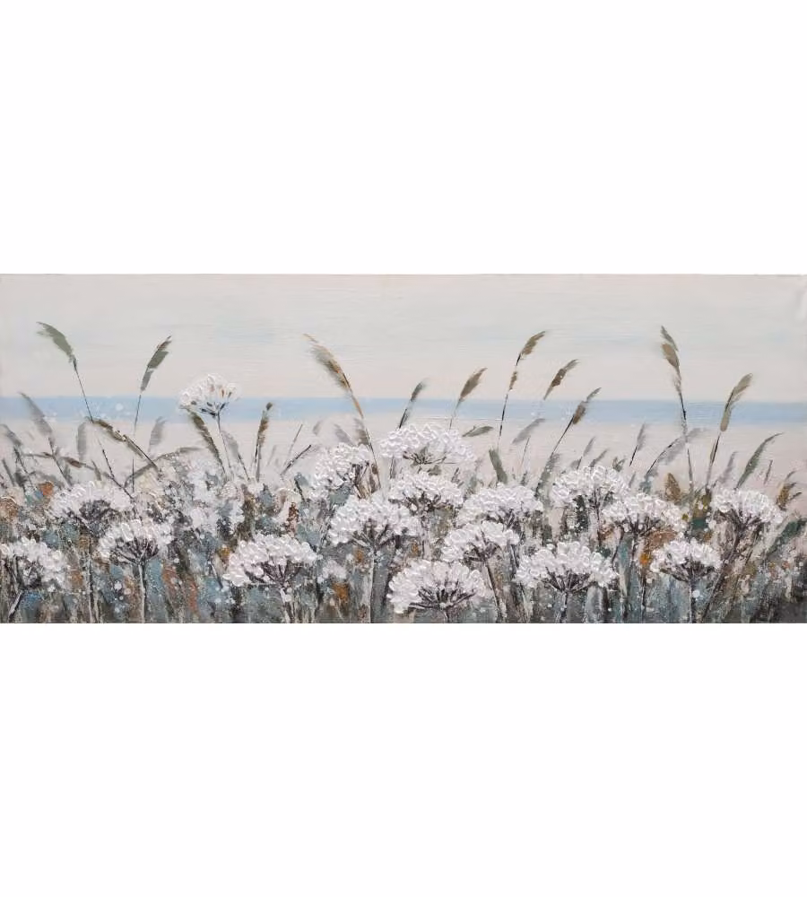 Bubola & Naibo Stampa su tela decorativa Tarassico bianco L: 150 cm, H: 65 cm – 2