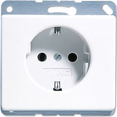 Jung SL 520 WW Steckdose Typ F Weiß (SL520WW)