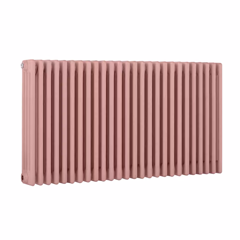 Radiatore Orizzontale a Colonne (4 Colonne) 600mm x 1190mm - Rosa (Camellia Rosa) - Regent