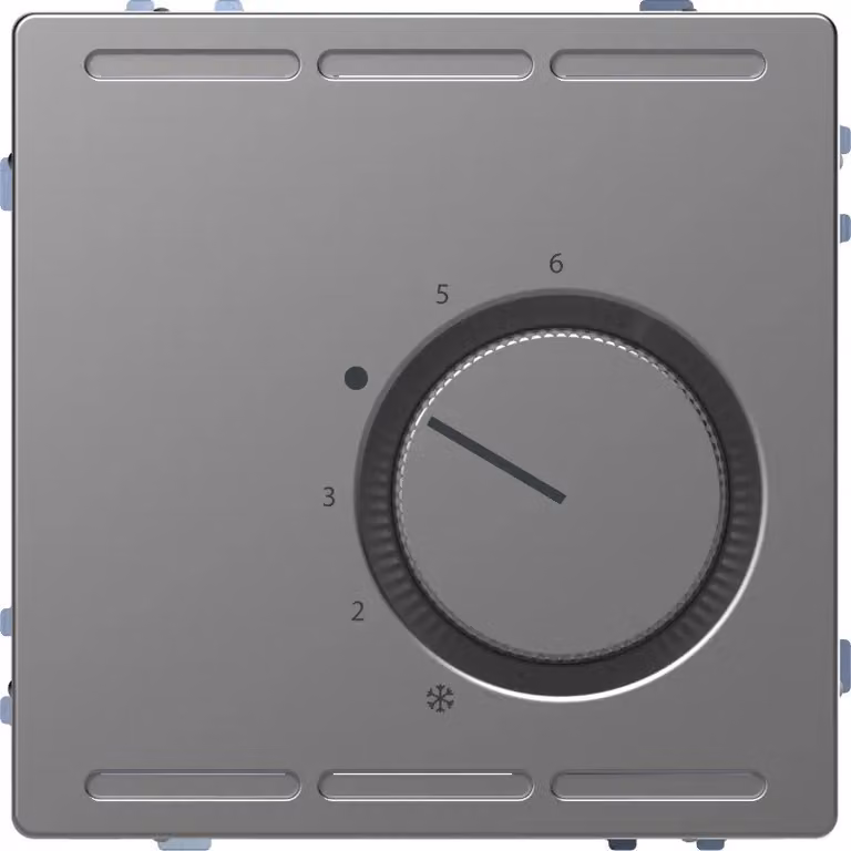 MERTEN MEG5762-6036 Termostato ambiente 230 V in acciaio inossidabile, design di sistema
