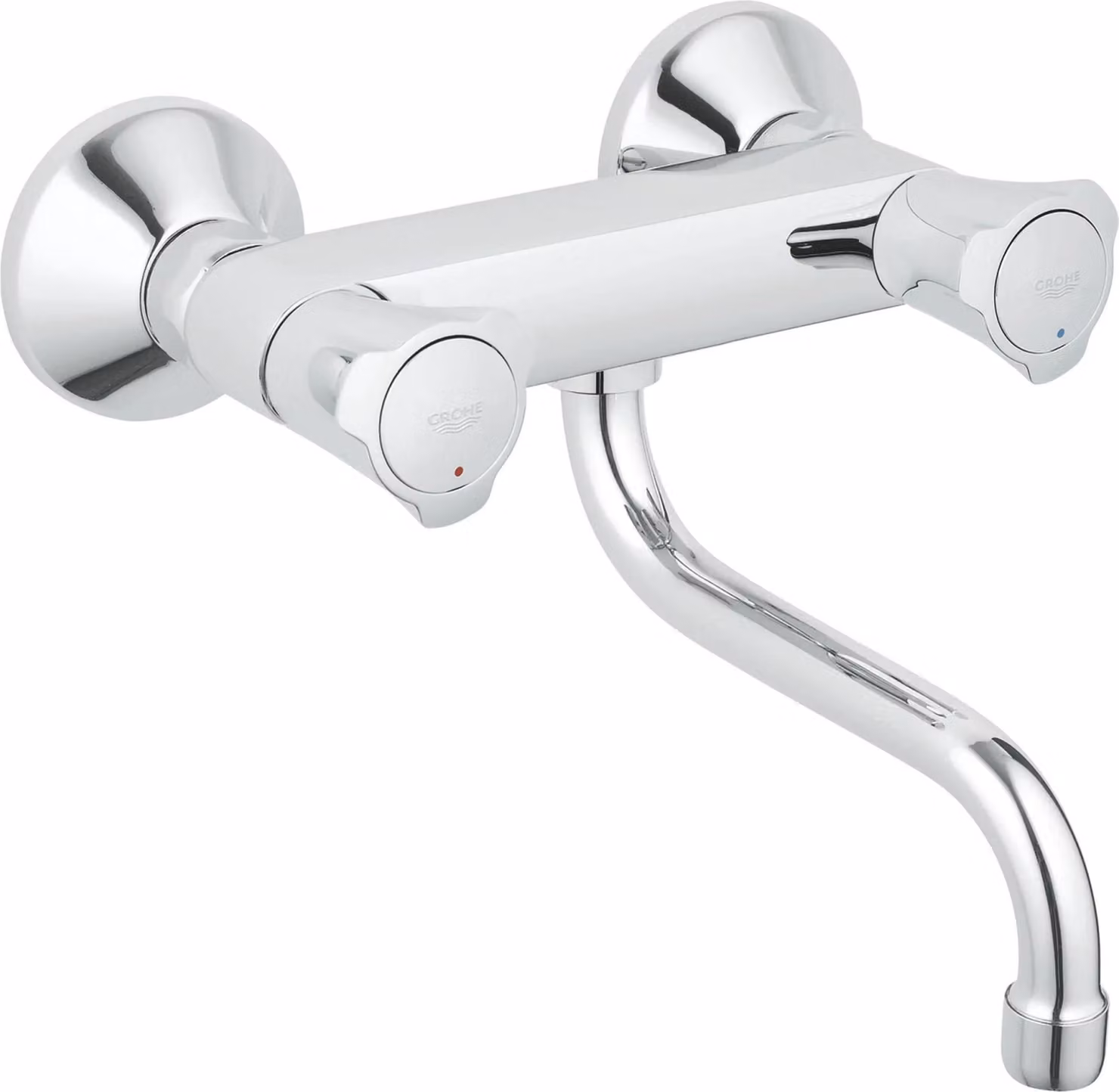 Grohe Rubinetto da parete per lavello 1/2" Costa 31187_1, 1 pz.