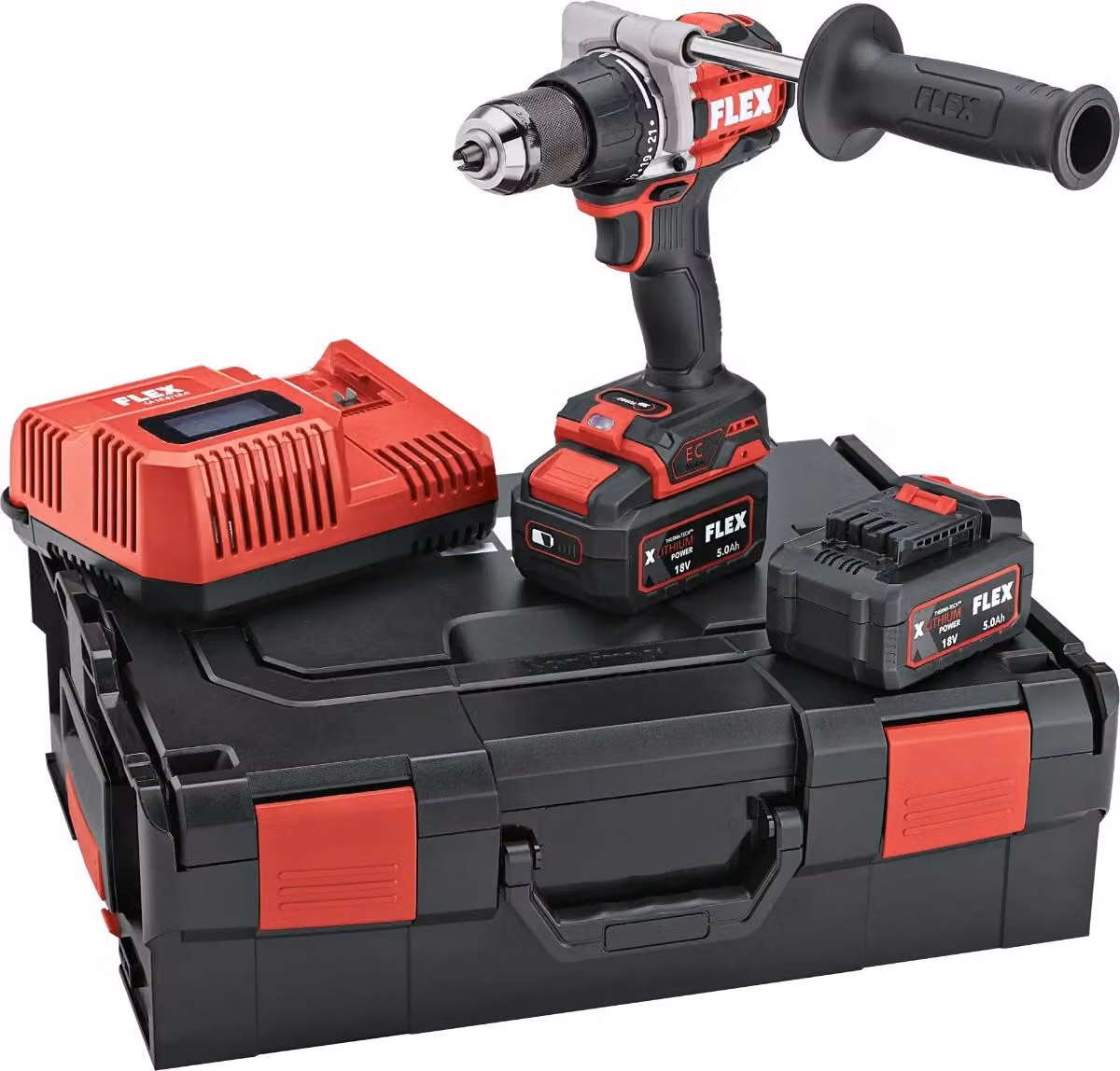 DD 2G 18.0-EC HD/5.0 Set - Trapano avvitatore a batteria