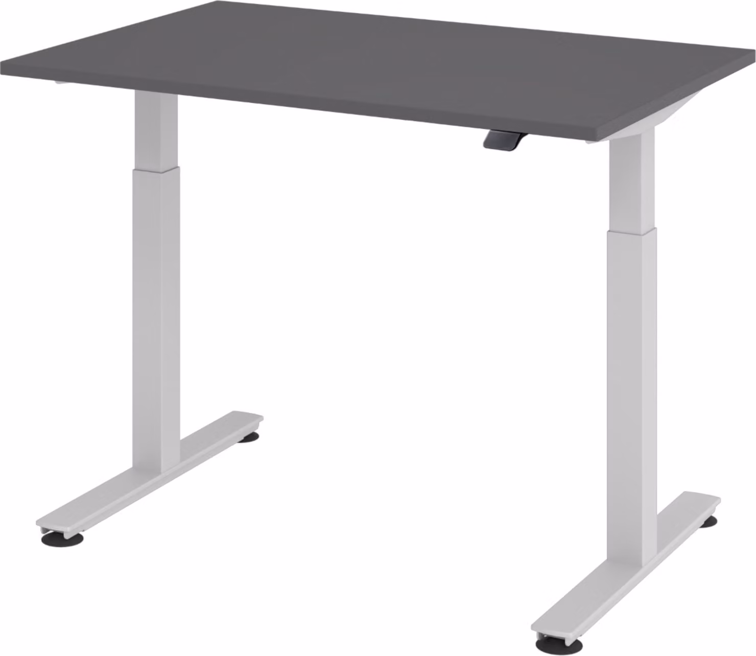 Scrivania elettrica bümö XMST - Struttura: argento, dimensioni: 120 x 80 cm, decorazione: grafite