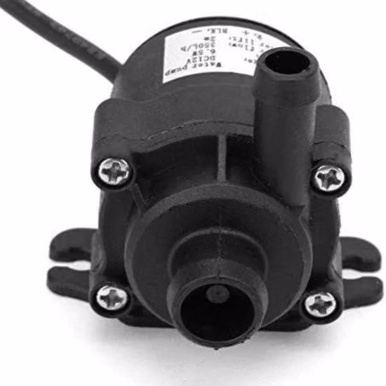 Pompa per acque reflue a doppio stadio a basso flusso, 12 volt