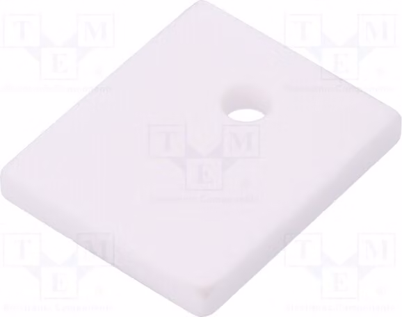 1 dissipatore termico conduttivo in Vetroceramica: larghezza 25 mm, compatibile con AOS 218 247, lunghezza 21 mm, compatibile con TO218, TO247. Accessorio per dissipatore