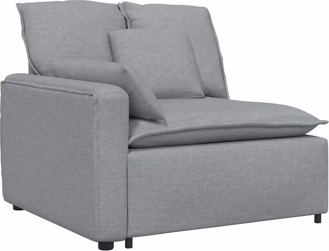 Modulo Terminale Bracciolo Divano Modulare con Cuscini 100 cm CFW9805749