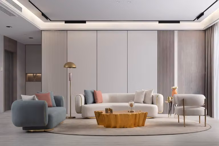 Loungemöbel Sofagarnitur Sitzgarnitur Polsterecke Sofa Couch Sofalandschaft 4tlg