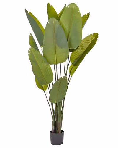 Beliani Accessorio Decorativo per Interni Pianta Finta in Materiale Sintetico 187 cm