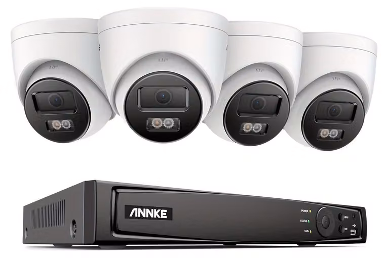 Kit di telecamere di sicurezza - Sistema di videosorveglianza - Telecamere di sicurezza - Sistema di videosorveglianza a circuito chiuso (CCTV) - Kit di telecamere IP