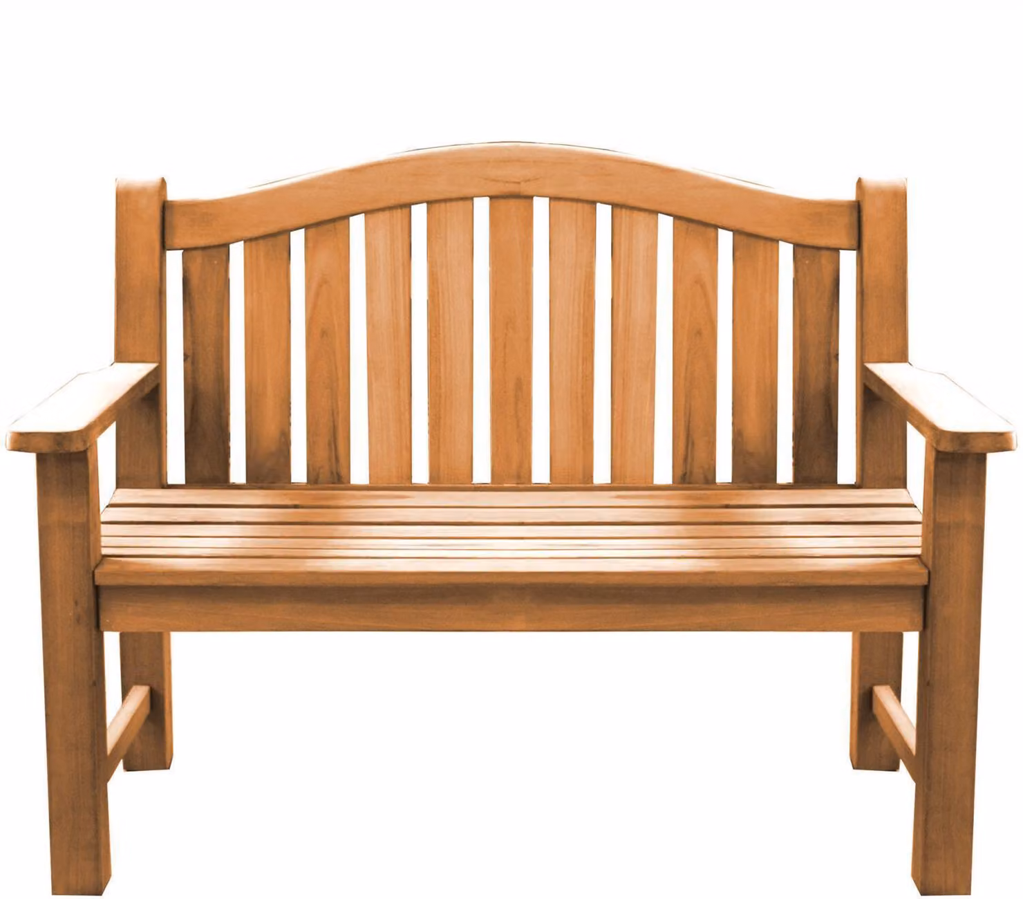 Gartenbank Teakholz Extra Stark Catania 120cm Massivholz Wetterfest