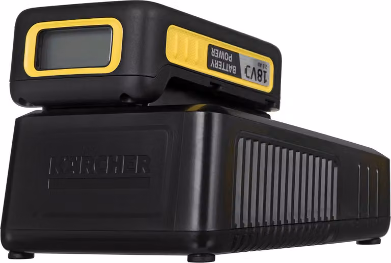 Set batteria 18v + caricabatteria Karcher 24450620