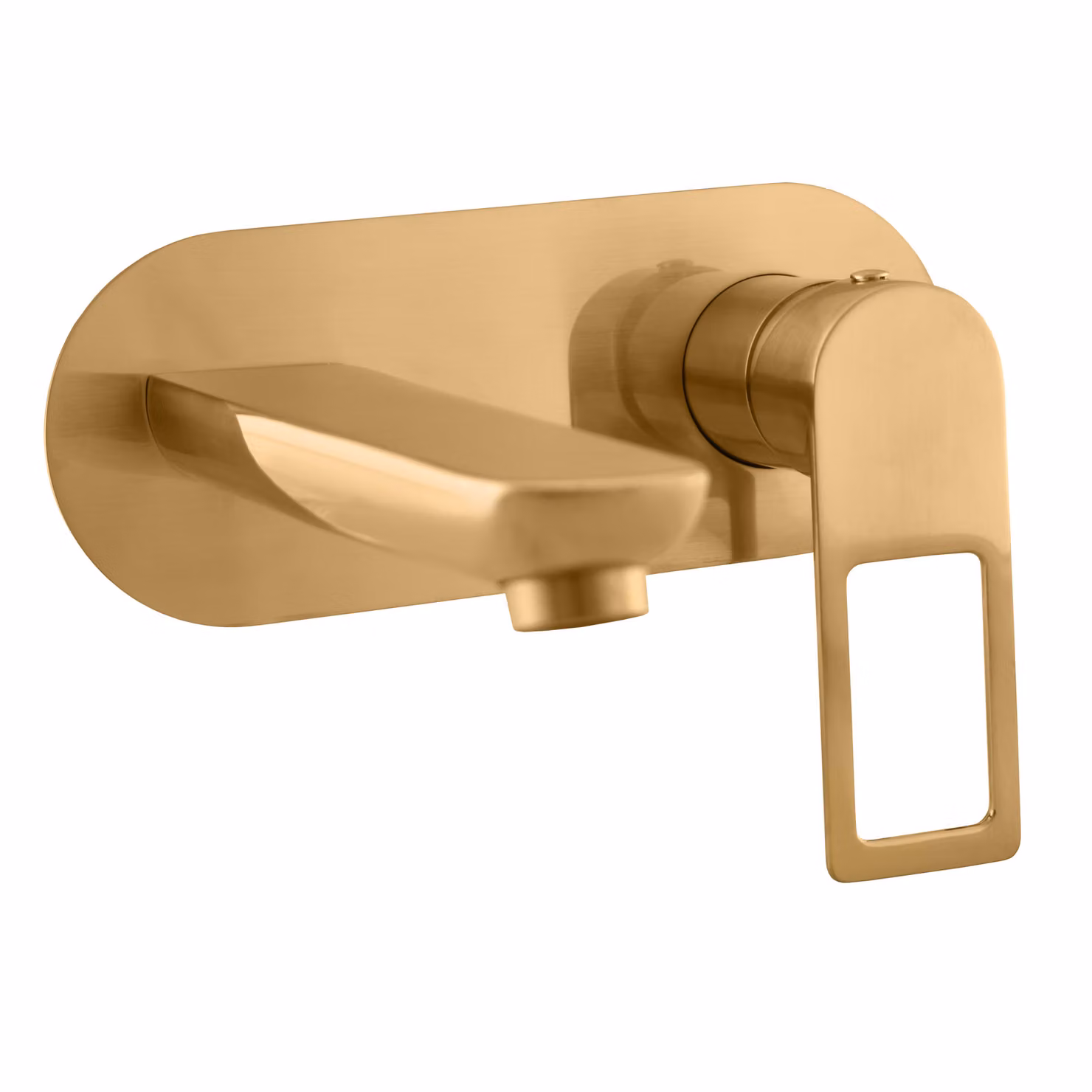 Slezák-RAV Miscelatore da incasso per lavabo NIL - oro - spazzolato, Colore: ORO - spazzolato , Finitura superficiale: PVD