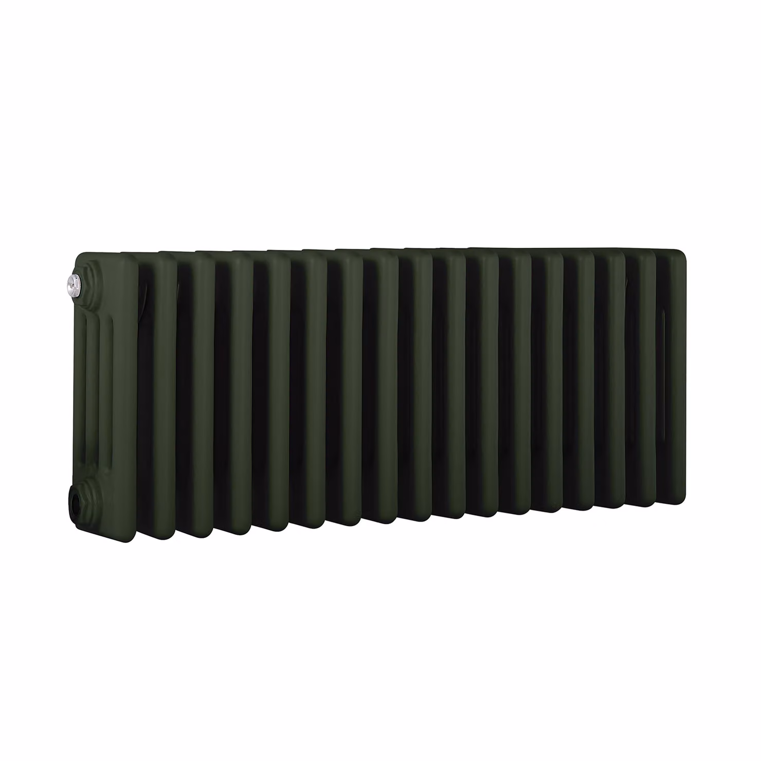 Radiatore Orizzontale a Colonne (4 Colonne) 300mm x 785mm - Verde (Evergreen) - Regent