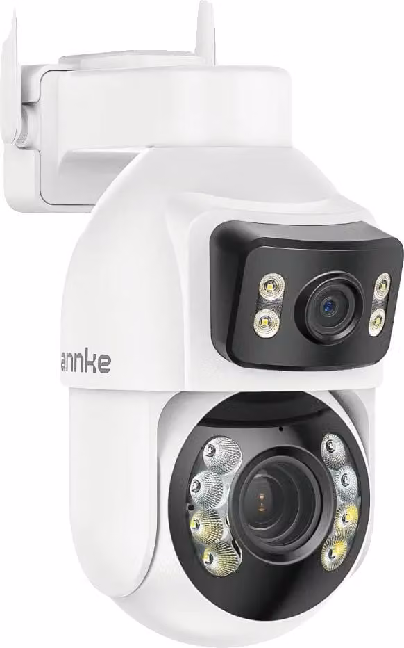 Telecamera PTZ, zoom ottico 12x, doppio obiettivo, 1 pz.