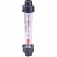 Misuratore di portata per liquidi con tubo in plastica DN 15 LZS-15 per 100-1000 litri all'ora