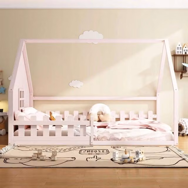 Letto per bambini 140x200 - Xylo - Rosa