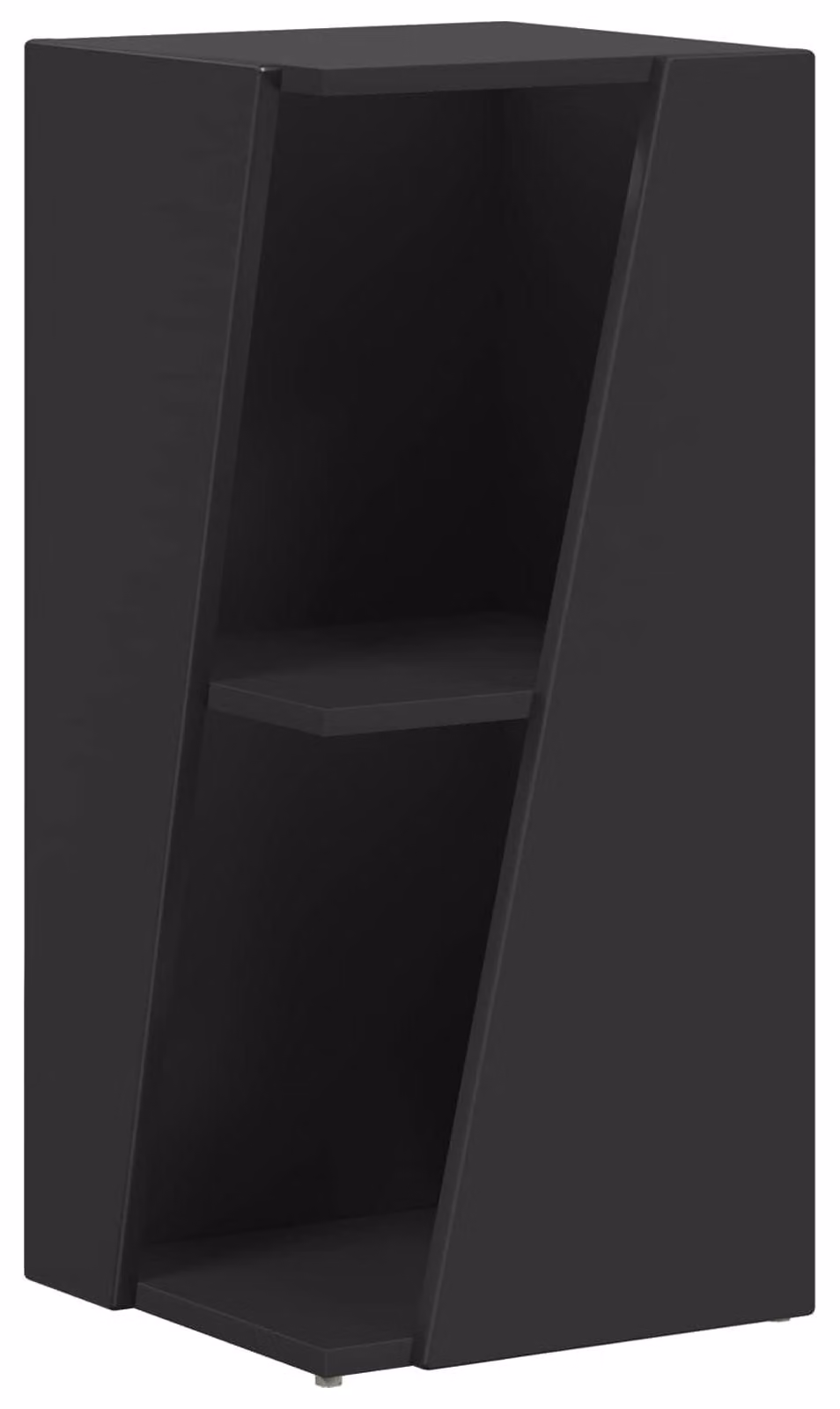 Pannello laterale in legno nero, compatto, per uso domestico