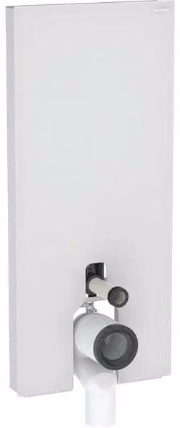 Geberit Monolith module sanitaire pour WC au sol, 114cm, entrée deau derrière au centre, avec coude de raccordement P, 131.033.TD.5, 131.033.TD.5