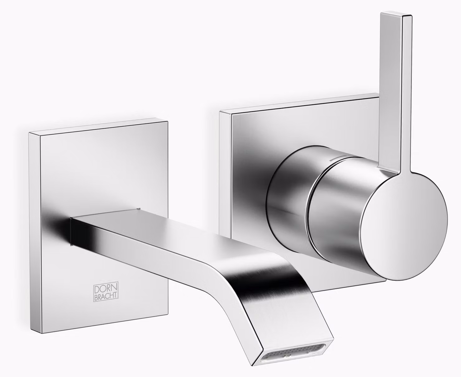 Dornbracht IMO Mitigeur monocommandé mural pour lavabos, sans vidage, saillie 140mm, 36860671-93, 36860671-93
