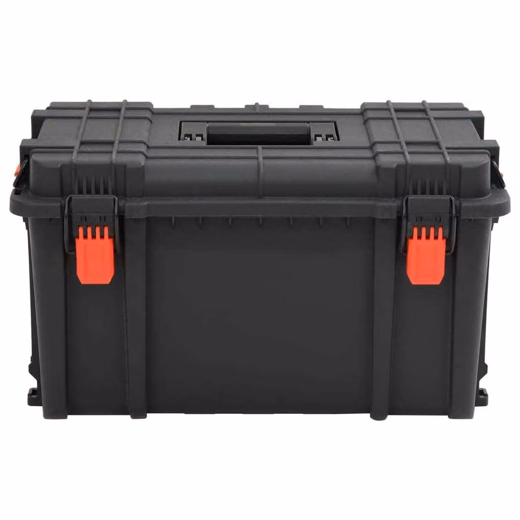 Valigetta da Volo Portatile Nera 57x35x32,5 cm in PP