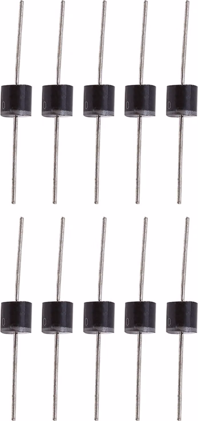 50 pezzi 10A10 1000V 10A Diodi raddrizzatori ad alta tensione