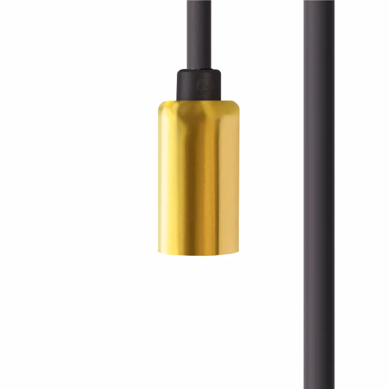 Sospensione per lampada a sospensione G9 nero-oro 5m Nowodvorski CABLE