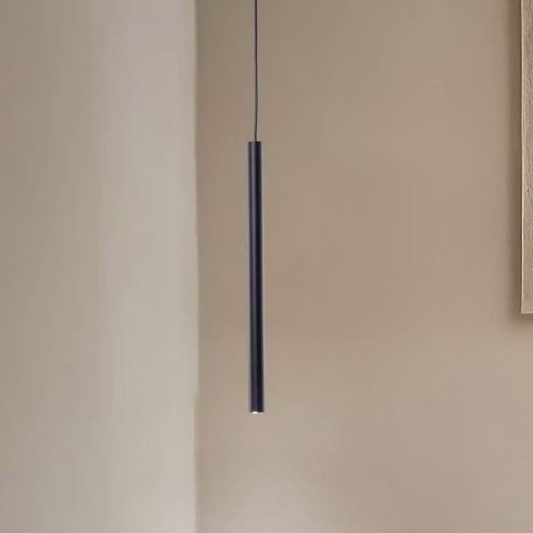 Lampada a sospensione Sone Argon, dimmerabile, Nero, Soggiorno / Sala da pranzo, Metallo, Lampada a sospensione