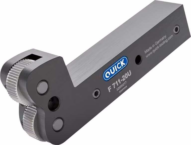 Utensile per zigrinatura rapida F711-25U 25x20 per zigrini 20x8x6