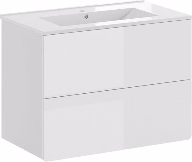 Set di mobili da bagno Izan Bianco 2 pezzi Vicco