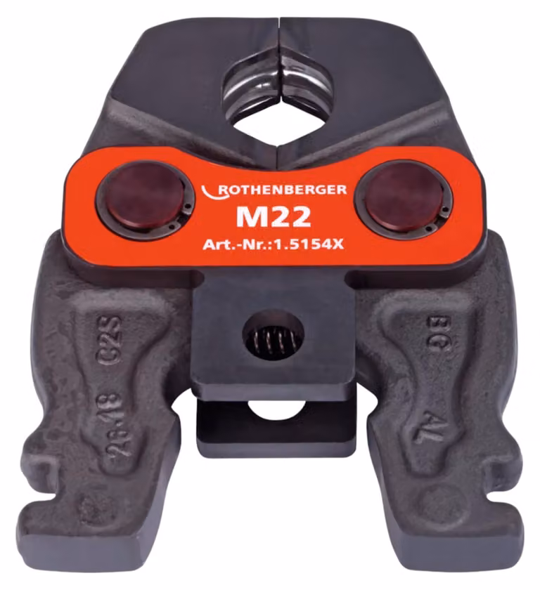 Ganascia di pressatura Rothenberger Compact M 22 mm Sistema M metallo / metallo non ferroso - 015154X