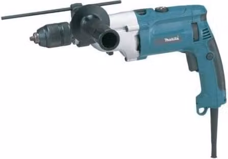 Makita HP2071J Trapano a Percussione da 1010 W con 2 Velocità, Nero, Blu e Argento
