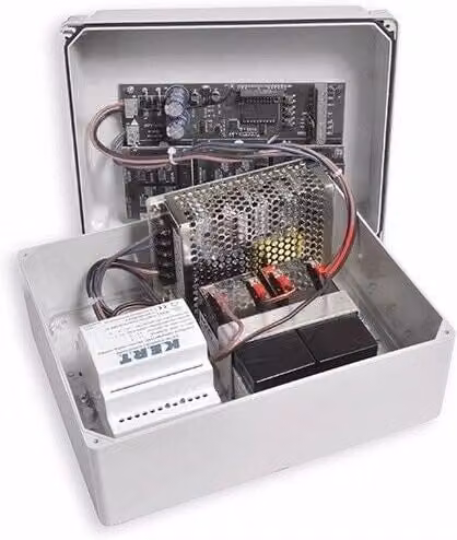 Centrale autonoma di alimentazione per motori 24V Nekos Modix-4R 6720028 grigio in plastica