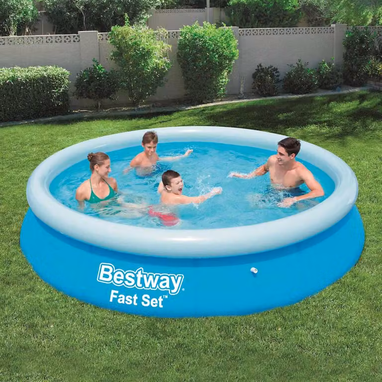 Bestway Piscina Gonfiabile Rotonda Fast Set 366x76 cm 57273