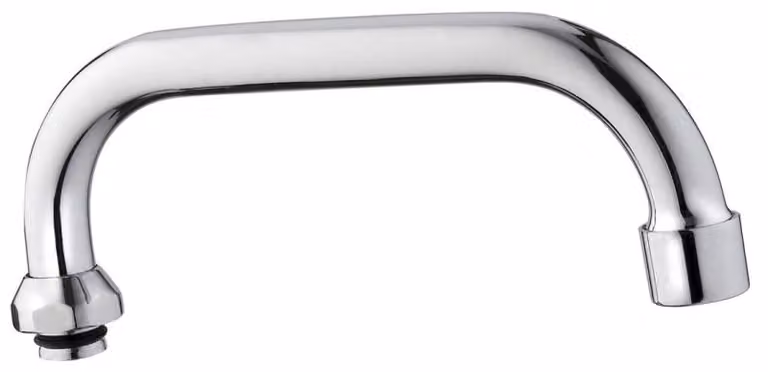 Bocchetta di scarico Aqualine, 176 mm, a forma di U, cromata