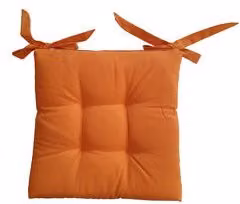 Cuscino seduta SOFT Olibò Arancio quadrato